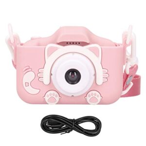 kids camera digital camera for children selfie camera portable children toy camera toddler camera gifts toddler video recorder photography for child age 3 4 5 6 7 8 year old(pink)