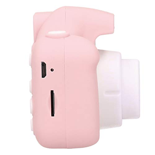 Kids Camera Digital Camera for Children Selfie Camera Portable Children Toy Camera Toddler Camera Gifts Toddler Video Recorder Photography for Child Age 3 4 5 6 7 8 Year Old(Pink)