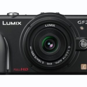 Panasonic DMC-GF2C Compact Hybrid Kit 12 Megapixels 3D Black + 14 mm Lens