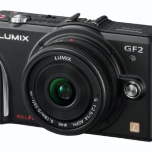 Panasonic DMC-GF2C Compact Hybrid Kit 12 Megapixels 3D Black + 14 mm Lens