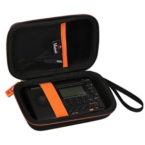 mchoi hard eva travel case for retekess v115 portable am fm radio, case only