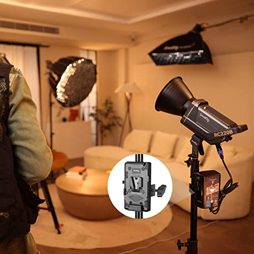 SmallRig V-Mount Battery Plate, Battery Charging Module RA V1 for SmallRig COB Video Light - 3676