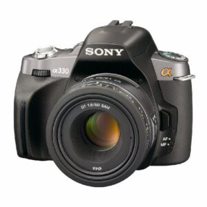 Sony Alpha A330Y 10.2 MP Digital SLR Camera with Super SteadyShot INSIDE Image Stabilization and 18-55mm and 55-200mm Lenses