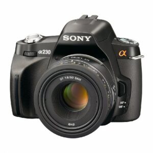 Sony Alpha A230Y 10.2 MP Digital SLR Camera with Super SteadyShot INSIDE Image Stabilization and 18-55mm and 55-200mm Lenses