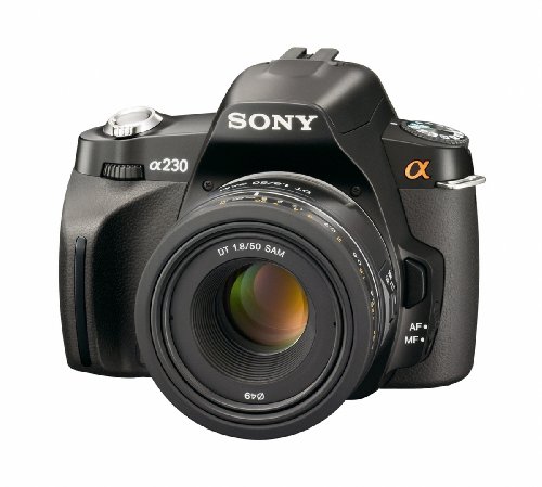 Sony Alpha A230Y 10.2 MP Digital SLR Camera with Super SteadyShot INSIDE Image Stabilization and 18-55mm and 55-200mm Lenses