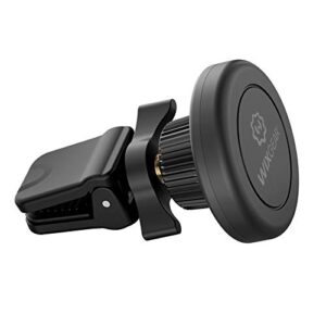 wixgear universal twist-lock air vent magnetic car mount holder, for cell phones with fast swift-snap technology