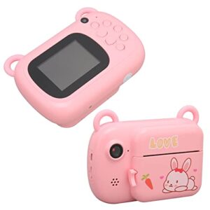 Kids Camera for 3-10 Year Old Girls & Boys, HD 1080P 2.4 inch Screen Children Camera Digital Video Cameras with with Thermal Paper Portable Toy for Christmas Birthday Gifts