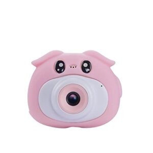kids camera digital camera, x18 hd color children’s digital camera 2-inch screen hd sports camera with 8gb tf card (pink)