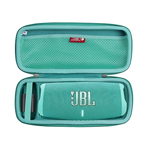 Hermitshell Travel Case for JBL Charge 5 / JBL Charge 4 Portable Bluetooth Speaker (Green)