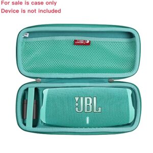 Hermitshell Travel Case for JBL Charge 5 / JBL Charge 4 Portable Bluetooth Speaker (Green)