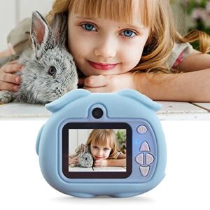 Kids Camera Digital Camera, X18 HD Color Children's Digital Camera 2-inch Screen HD Sports Camera with 8GB TF Card (Blue)