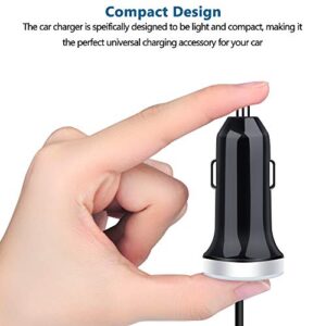 USB C Car Charger, 3.4A Fast Charging Car Adapter+3ft Type C Cable for Samsung Galaxy S23 S22 S21 S20 S10 Note 20 A10E A20 A50 A51 A01 A71 A11,LG Stylo 6/5/4 G7 V60 ThinQ Moto G8 G7 Google Pixel 4 3a