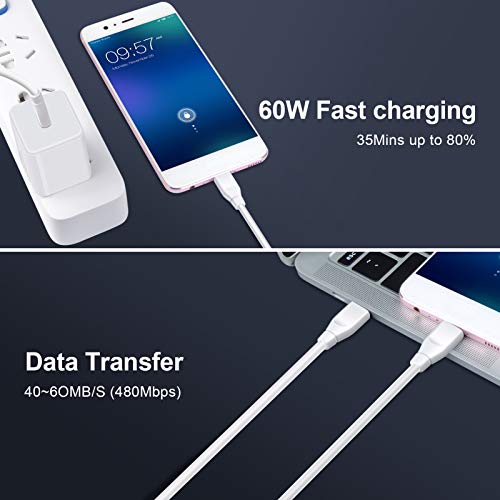 Pixel 7 6 Fast Charger for Google Pixel 7 Pro 6a 6 Pro 5a 5 4a 4 XL 3a 3XL 2,20W Fast USB C Wall Charger PD Power Adapter with 6ft Type C to C Cable for Samsung Galaxy S23 S22 S21 S20 Z Flip3 A53 A13