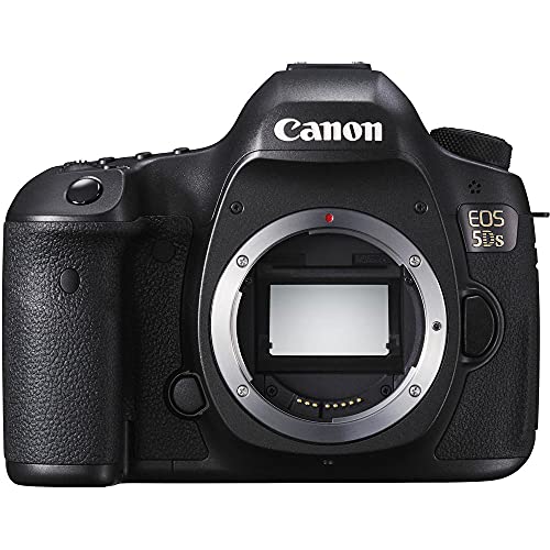 Canon EOS 5DS DSLR Camera (Body Only) (0581C002) + Canon EF 75-300mm f/4-5.6 III Lens (6473A003) + 64GB Memory Card + Color Filter Kit + Filter Kit + LPE6 Battery + External Charger + More (Renewed)