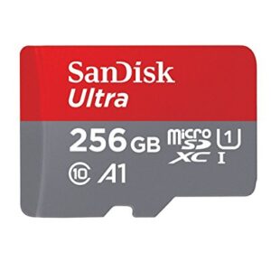 SanDisk Ultra 256GB Memory Card Works with Samsung Tab A7 Lite, Tab S7 FE, Tab S7 FE 5G Galaxy Tablet (SDSQUA4-256G-GN6MN) UHS-I Bundle with (1) Everything But Stromboli SD & MicroSDXC Card Reader