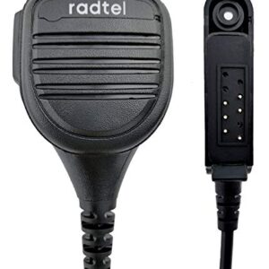 Radtel Heavy Duty Speaker Mic Microphone Compatible with BaoFeng Waterproof Radio UV-9R (or Plus) BF-A58 BF-9700 GT-3WP…