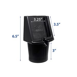 Heininger CommuteMate CellCup Cell Phone Holder, Black, 1016