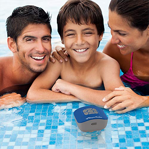 Gideon Portable Waterproof Bluetooth Speaker with Suction Cup - 10 Hours Playtime/Built-in Mic