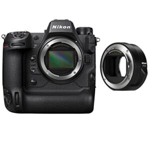 nikon z9 mirrorless camera with ftz ii adapter kit (2 items)