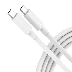 usb c cable [100w/5a 10ft], usb-c to usb-c 2.0 cable, type c cord for macbook pro 16, 15, 14, 13 inch, macbook air 13 inch, ipad pro 2021/2020/2019/2018, ipad air 5/4 mini 6, android phone and more