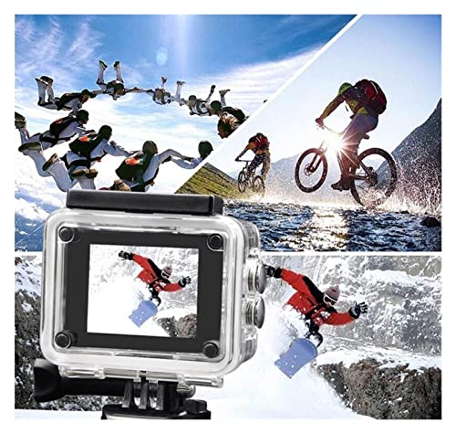 KOVOSCJ Sports Action Camera Sports Camera Mini DV Outdoor Waterproof Video Camera 2.0 Inch Sports Camera for Vlog Recording (Color : Pink, Size : Medium)