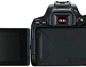 250D DSLR Camera w/EF-S 18-55mm F/4-5.6 STM Zoom Lens + 128GB Memory + Case + Tripod + Filters (36pc Bundle)