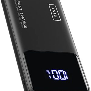 INIU Portable Charger, 22.5W 10500mAh USB C in/Out Power Bank, Fast Charging PD3.0 QC4+ Battery Pack, Slim Portable Phone Charger for iPhone 14 13 12 11 X Pro Samsung S22 S21 Google LG AirPods iPad