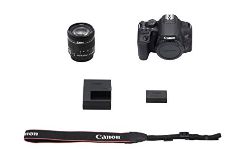 Canon EOS Rebel T8i EF-S 18-55mm is STM Lens Kit, Black