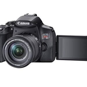 Canon EOS Rebel T8i EF-S 18-55mm is STM Lens Kit, Black