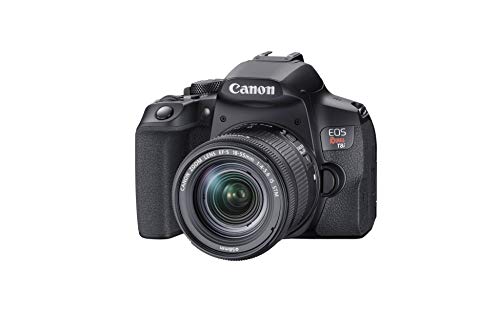 Canon EOS Rebel T8i EF-S 18-55mm is STM Lens Kit, Black