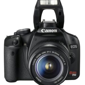 Canon EOS Rebel T1i 15.1 MP CMOS Digital SLR Camera with 3-Inch LCD and EF-S 18-55mm f/3.5-5.6 IS Lens