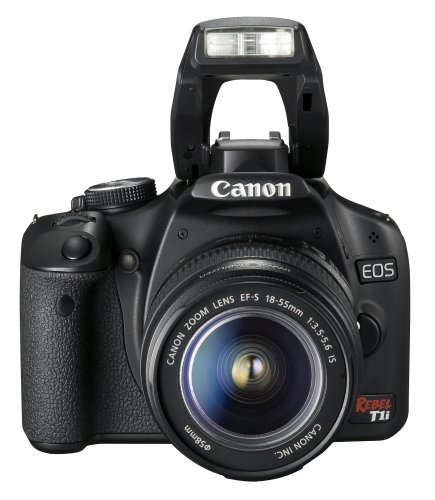 Canon EOS Rebel T1i 15.1 MP CMOS Digital SLR Camera with 3-Inch LCD and EF-S 18-55mm f/3.5-5.6 IS Lens