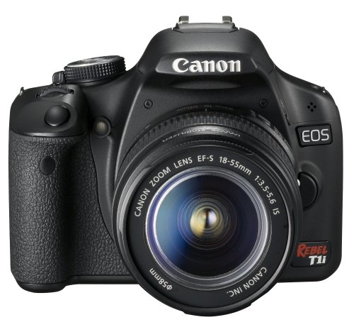 Canon EOS Rebel T1i 15.1 MP CMOS Digital SLR Camera with 3-Inch LCD and EF-S 18-55mm f/3.5-5.6 IS Lens