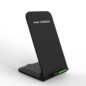 folding 15w wireless charging stand, stand compatible with all phones,phone charger for iphone 14/13/12/se 2020/11/xr/xs/x/8, samsung galaxy s22 s21 s20 s10 s9 s8/note 20 ultra/10/9, black