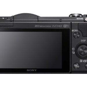 Sony Alpha a5000 Mirrorless Digital Camera with 16-50mm OSS Lens (Black)