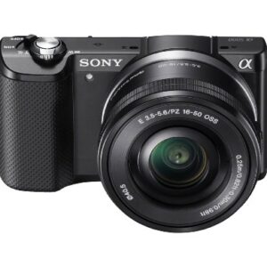 Sony Alpha a5000 Mirrorless Digital Camera with 16-50mm OSS Lens (Black)