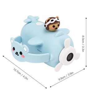 Oumefar Kids Video Camera, 1080P HD Kids DV Camera Cartoon Bear Blue 50 Million Pixels for Travel Digitalcamera