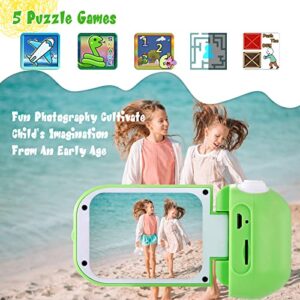 Camera for Kids 3-10 Years,Kids Digital Camera Christmas Birthday Gifts for Boys and Girls,2.4 Inch 1080p Dual Lens Children Video Camera Toys (32G)