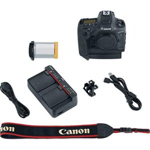 Canon EOS-1D X Mark III DSLR Camera (Body Only) + SanDisk Extreme Pro 64GB SDXC, Professional 72” Video Tripod, 2X Extended Life Batteries, Water Resistant Gadget Bag & Much More (24pc Bundle)