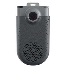 zagg now cam social video, camera, and bluetooth speaker – gray