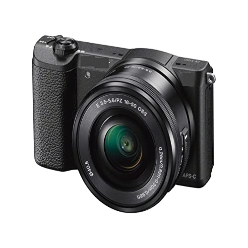 DYOSEN Digital Camera A5100 24.0MP Mirroless Digital Camera with 16-50mm OSS Lens/Used Digital Camera Photography (Color : B)