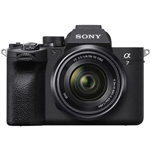 Sony Alpha 7 IV Full-Frame Mirrorless Interchangeable Lens Camera Essentials Bundle (7 Items)