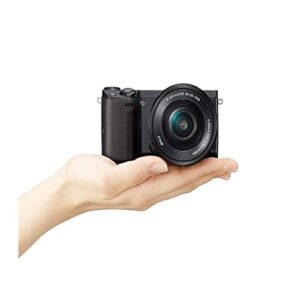 DYOSEN Digital Camera NEX-5TL Mirrorless Digital Camera with 16-50mm Power Zoom Lens Digital Camera Photography (Color : W)