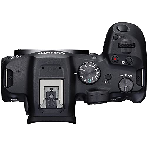 Canon EOS R7 Mirrorless Camera (5137C002) + Canon EF 50mm Lens (0570C002) + Canon Mount Adapter + Sony 64GB Tough SD Card + Filter Kit + Bag + Charger + LPE6 Battery + Card Reader + More (Renewed)