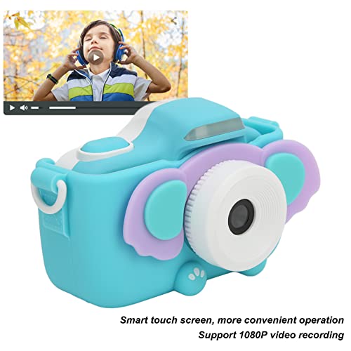 ASHATA Kids Selfie Camera, Christmas Birthday Gifts for Child Age 3 and Above, 48MP HD Digital Video Cameras Mini for Preschool Toddler 3 4 5 6 7 8 Year Old Boy Toy with WiFi