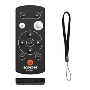 aodelan for nikon p1000 z50 camera remote control p950 b600 a1000 z30 z6 ii z7 ii zfc z fc shutter release (replace nikon ml-l7)