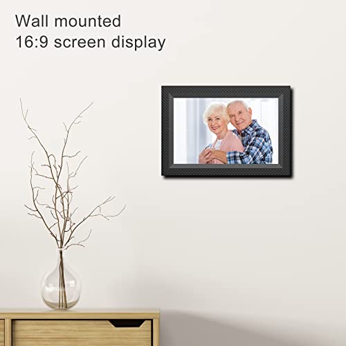 Frameo 10.1 Inch Smart WiFi Digital Photo Frame, Digital Picture Frame,Built-in 16GB Storage,IPS Touch Screen, Auto-Rotate, Slideshow, Load Photo and Video via Free App from Phone