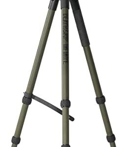 BOG DeathGrip Infinite Aluminum Tripod with Heavy Duty Construction, 360 Degree Ball Head, Quick-Release Arca-Swiss Mount System, and Optics Plate for Hunting, Shooting, Glassing, and Outdoors