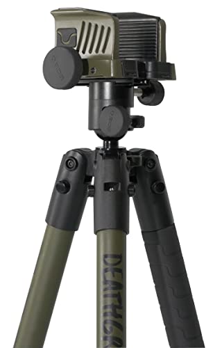 BOG DeathGrip Infinite Aluminum Tripod with Heavy Duty Construction, 360 Degree Ball Head, Quick-Release Arca-Swiss Mount System, and Optics Plate for Hunting, Shooting, Glassing, and Outdoors