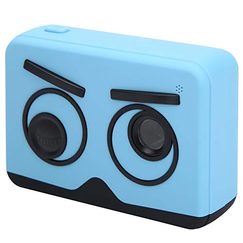 Children Camera, 2.0in Cute Look Anti‑Drop Children Camera IPS Screen for Gift(Blue)